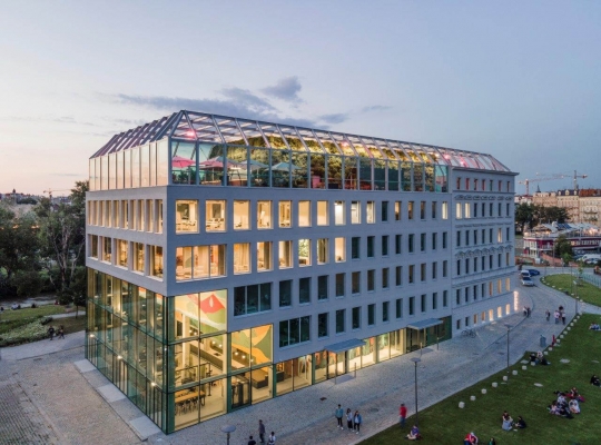 Budynek Concordia Design na Wyspie Słodowej we Wrocławiu