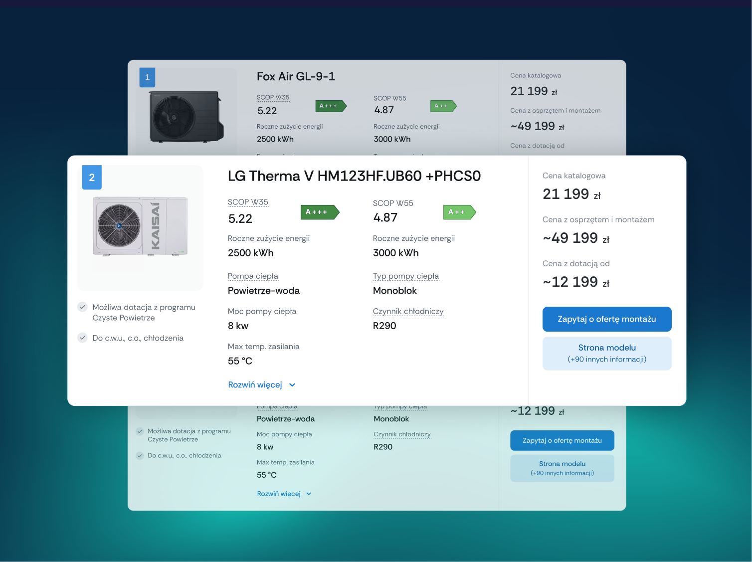 design system porownywarka produktow Squares Agencja UX Wrocław